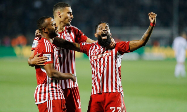 Super League, ΠΑΟΚ-Ολυμπιακός 1-4: Σαρωτικός στην Τούμπα!