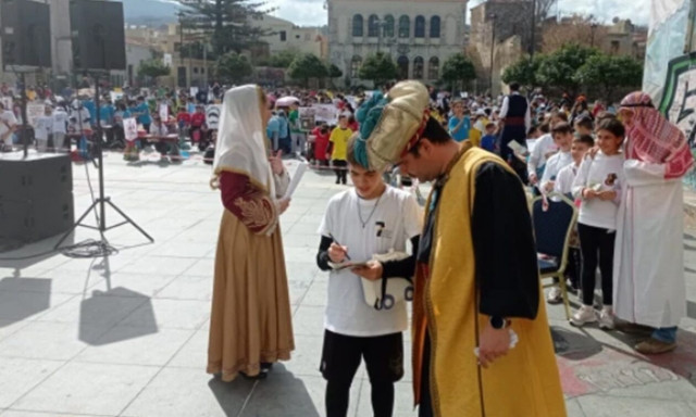 Ρεθυμνιωτάκια ξεχύθηκαν στην παλιά πόλη για το 26ο Παιδικό Κυνήγι Θησαυρού