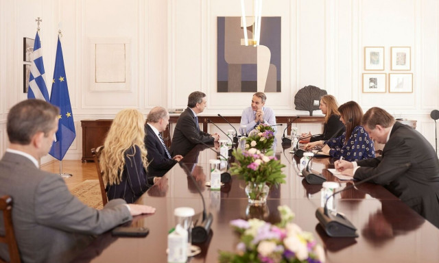 Ο Μητσοτάκης συναντήθηκε με αντιπροσωπεία της AIPAC