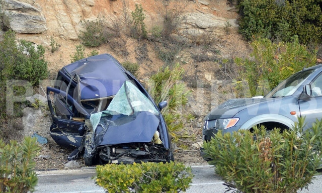Καβάλα: Πέρασε με το ΙΧ του στο αντίθετο ρεύμα και συγκρούστηκε μετωπικά με αγροτικό