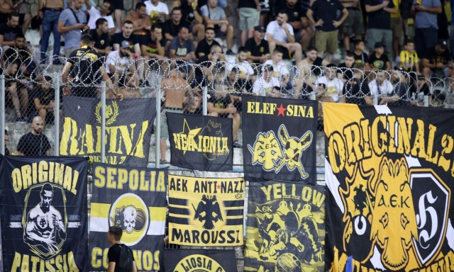 ΑΕΚ: Νέο μήνυμα προς τους φιλάθλους της - «Αν πάτε στο γήπεδο της Λαμίας χτυπάτε την ομάδα μας»