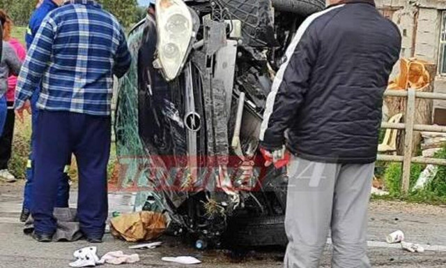 Σοβαρό τροχαίο στη εθνική οδό Πατρών - Πύργου: Τρεις τραυματίες, ανάμεσά τους και ένα παιδί 