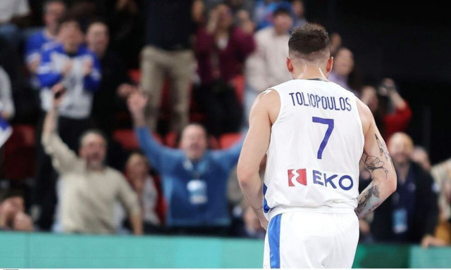 Ολλανδία - Ελλάδα 72-74: Δύο στα δύο στα προκριματικά του Eurobasket 2025 με σούπερ Τολιόπουλο!