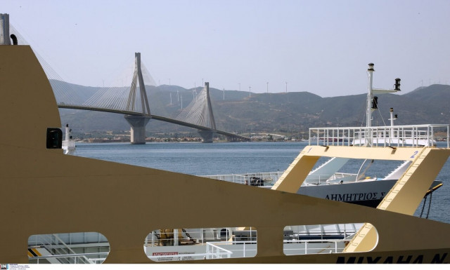 Κακοκαιρία: Κλειστή η πορθμειακή γραμμή Ρίου – Αντιρρίου λόγω ισχυρών ανέμων