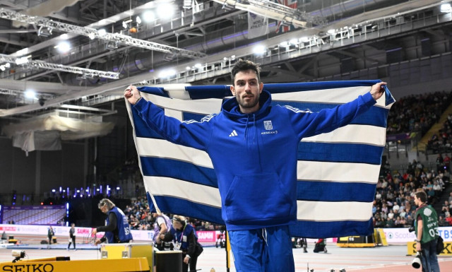 Μίλτος Τεντόγλου από... χρυσάφι: «Back to back» Παγκόσμιος Πρωταθλητής στον κλειστό στίβο
