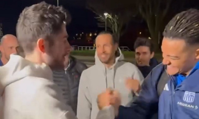 Τα συγχαρητήρια του «χρυσού» Μίλτου Τεντόγλου στον Εμμανουήλ Καραλή για το χάλκινο μετάλλιο