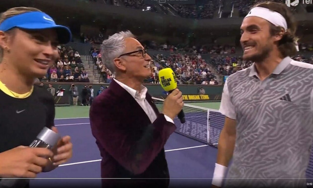 Στέφανος Τσιτσιπάς: Έφαγε «παντόφλα» από Μπαντόσα on air - «Να δούμε αν θα κοιμηθεί στον καναπέ»