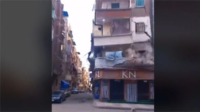 Αίγυπτος: Πολυκατοικία κατέρρευσε στην Αλεξάνδρεια - Τέσσερις νεκροί και δύο τραυματίες