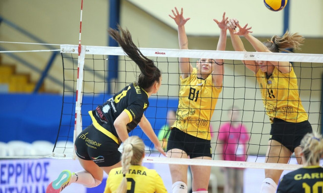 Βόλεϊ Γυναικών, Άρης – ΑΕΚ 0-3: Με ανωτερότητα στον τελικό του Final-4 στο Κύπελλο Ελλάδας