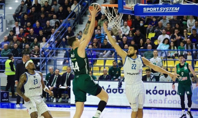 Basket League, Καρδίτσα-Παναθηναϊκός AKTOR 64-87: «Καθάρισαν» Μήτογλου και Λεσόρ πριν τον Ολυμπιακό