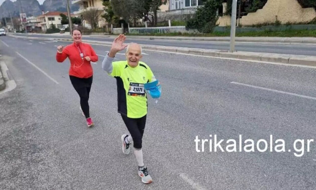 Ημιμαραθώνιος 2024: 88χρονος ο μεγαλύτερος δρομέας που έκανε τη διαδρομή Καλαμπάκα – Τρίκαλα