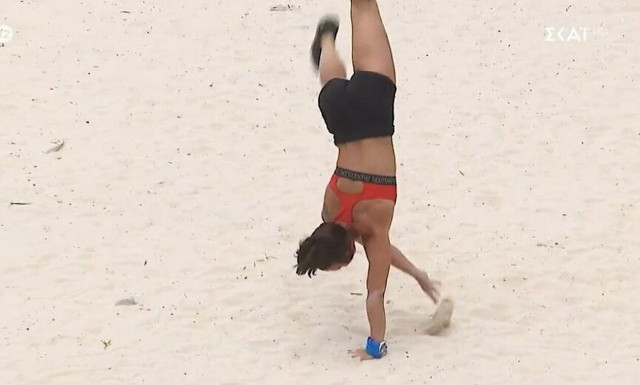 Survivor: Ο έξαλλος πανηγυρισμός της Ευγενίας