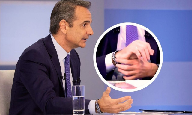 Δώρο της Μαρέβας το βραχιόλι που φοράει ο Κυριάκος Μητσοτάκης