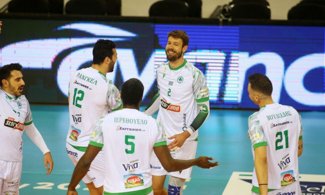 Volley League: Έκανε το 2-0 ο Παναθηναϊκός επί του ΠΑΟΚ