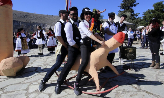 Η αναβίωση του «μπουρανί» στον Τύρναβο