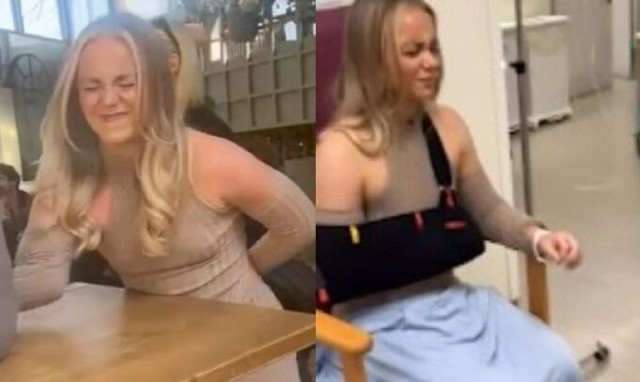 Γυναίκα προκάλεσε άγνωστο σε αγώνα μπρα ντε φερ: Κατέληξε στο νοσοκομείο με σπασμένο χέρι