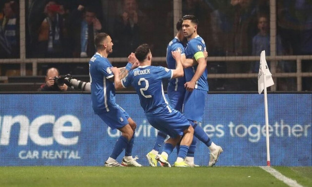 Εθνική Ελλάδας: Ιστορικές επιδόσεις στον θρίαμβο με Καζακστάν - «Έπιασε» Αναστόπουλο ο Μπακασέτας