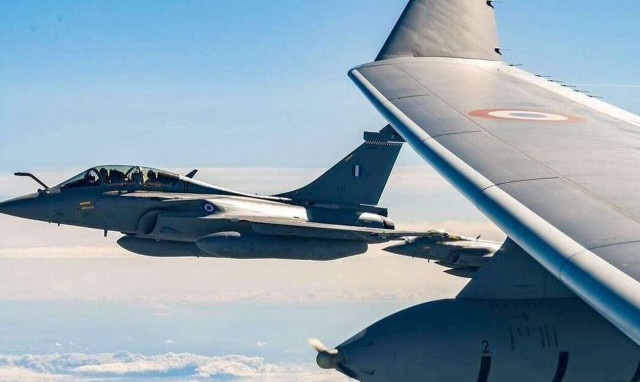 Τα ελληνικά Rafale επέστρεψαν στον γαλλικό ουρανό
