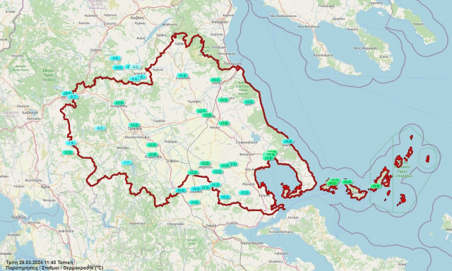 Meteo: Νέα εφαρμογή που θα προβλέπει live τα έντονα καιρικά φαινόμενα στη Θεσσαλία