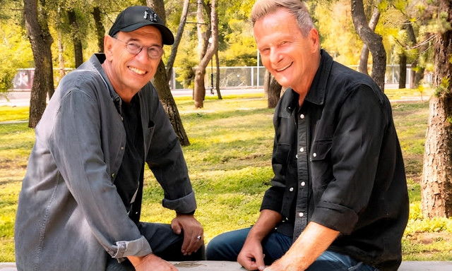 Βαγγέλης Γερμανός και Διονύσης Τσακνής στο Θέατρο Άλσος