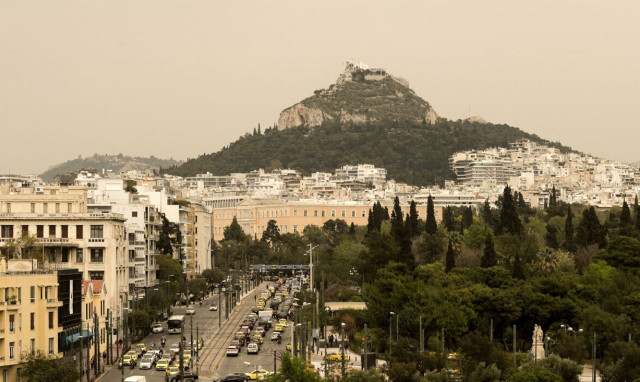 High concentrations of dust from the Sahara on Wednesday and Thursday