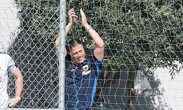 ΑΕΚ – Ολυμπιακός: Αποθεώθηκε ο Ματίας Αλμέιδα στο ματς της Β’ ομάδας με την ΑΕΛ