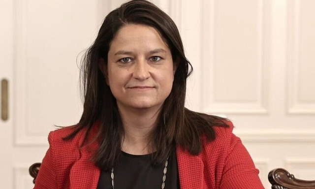 Interior Min Kerameus addresses Harvard Law School and the Fletcher School of Tufts University