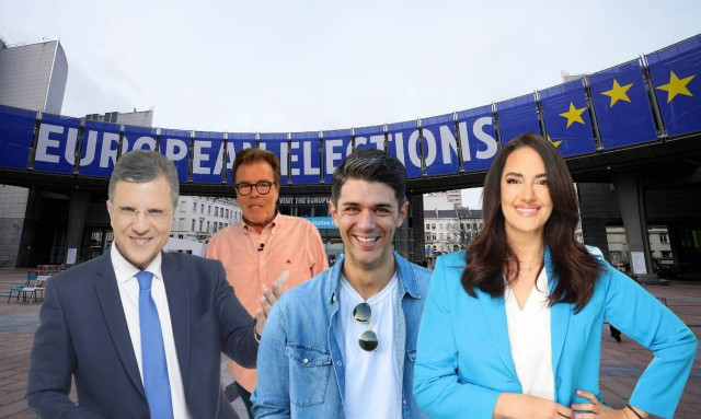 Παρουσιαστές και πανελίστες στη μάχη των ευρωεκλογών