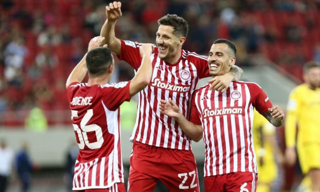 Super League, Ολυμπιακός - Άρης 3-0: Έβγαλε αντίδραση κι έσπασε το «ρόδι» στα playoffs