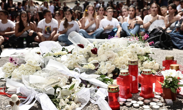 Άγιοι Ανάργυροι: Καθιστική μουσική διαμαρτυρία από μαθητές για την δολοφονία της Κυριακής