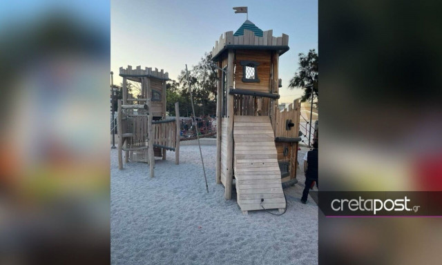 Ηράκλειο: Ατύχημα σε παιδική χαρά – 6χρονο παιδί έπεσε από μεγάλο ύψος