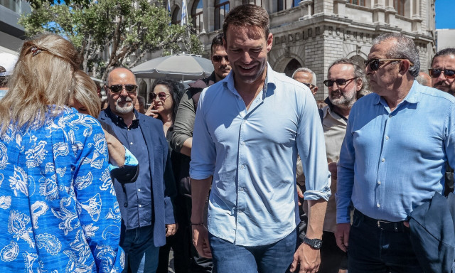 Κασσελάκης από Ηράκλειο: «Το ποτάμι δεν γυρίζει πίσω - Έχουμε μήνυμα, έχουμε κίνημα»