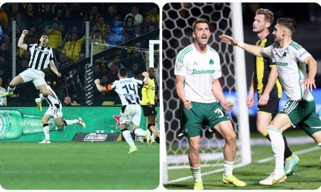 Βαθμολογία Super League: «Χρυσός» πόντος του ΠΑΟΚ με την ΑΕΚ, πλησίασαν Παναθηναϊκός και Ολυμπιακός