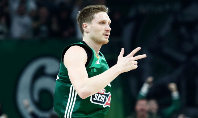 Παναθηναϊκός AKTOR: Ανανέωσε ο Μάριους Γκριγκόνις - «Χαρούμενος που μένω, ανυπομονώ για τη συνέχεια»