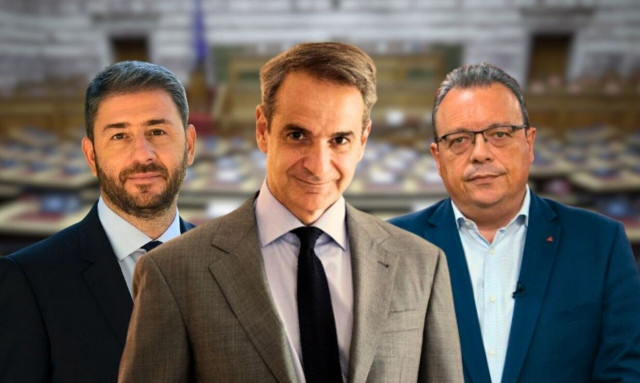 Δημοσκόπηση ALCO: Μπροστά με διαφορά η ΝΔ, παλεύουν ΣΥΡΙΖΑ και ΠΑΣΟΚ για τη δεύτερη θέση