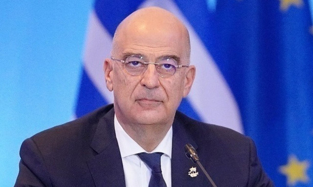 Συνάντηση του Νίκου Δένδια με την Υπουργό Άμυνας της Ολλανδίας Kajsa Ollongren στη Λάρισα