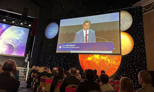 Η ομάδα Chandrayaan-3 της ISRO λαμβάνει το βραβείο John L "Jack" Swigert Jr στο διαστημικό συμπόσιο