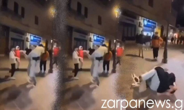 Κρήτη: «Βγάζει αίμα, έλα στοπ» - Ένα απίστευτο βίντεο άγριου ξυλοδαρμού στα Χανιά