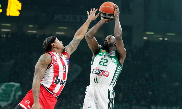 Παναθηναϊκός AKTOR – Ολυμπιακός: Αμφίβολος ο Γκραντ για το ντέρμπι «αιωνίων» της Basket League