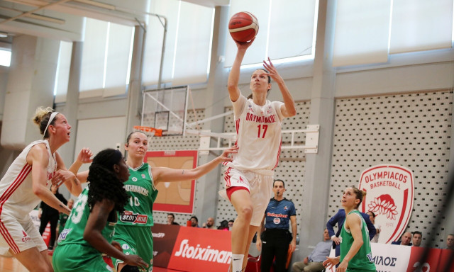 Μπάσκετ γυναικών: Προβάδισμα Ολυμπιακού μετά από σπουδαίο ντέρμπι