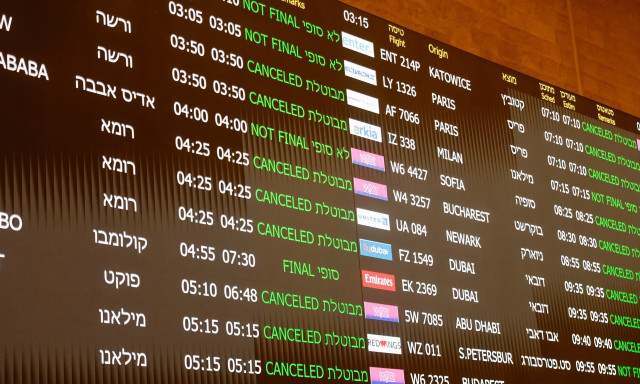Επίθεση Ιράν: Ακυρώνονται οι πτήσεις για Ισραήλ και στην Ελλάδα - Ανησυχούν οι Ισραηλινοί ταξιδιώτες