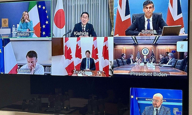 Ολοκληρώθηκε η συνεδρίαση των G7: «Να αποφευχθεί περαιτέρω κλιμάκωση» - Πλήρης στήριξη στο Ισραήλ