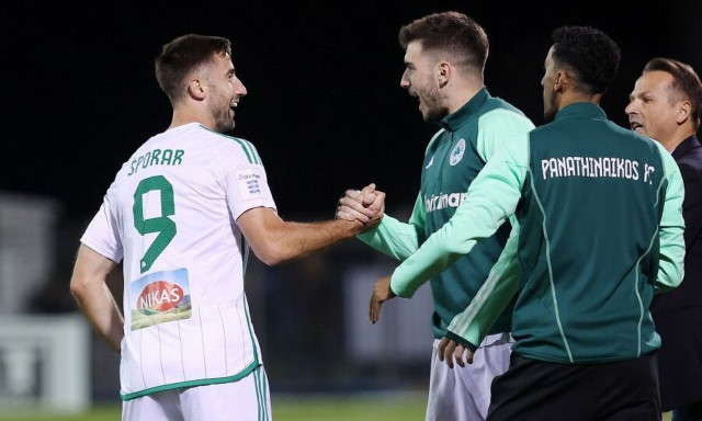 Παναθηναϊκός - Λαμία: Με Ιωαννίδη και Σπόραρ η ενδεκάδα του Τερίμ