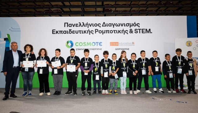 Λαμπρό μέλλον για την εκπαιδευτική ρομποτική στη χώρα μας με τη στήριξη της COSMOTE