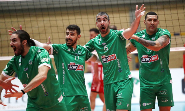 Volley League: Έμεινε ζωντανός ο Παναθηναϊκός στη σειρά των τελικών