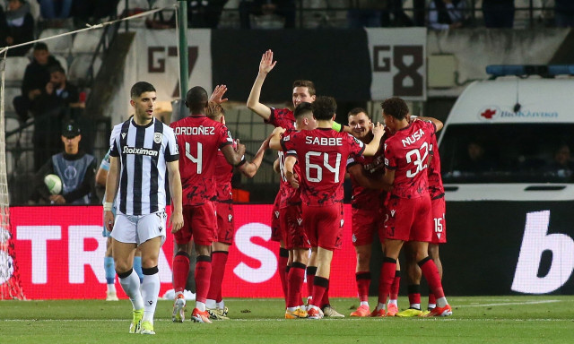 Conference League, ΠΑΟΚ-Μπριζ 0-2: Ανώτεροι οι Βέλγοι έβαλαν τέλος στο όνειρο