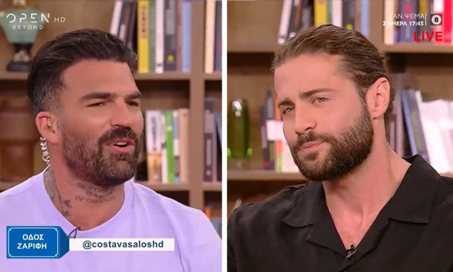 Κωνσταντίνος Βασάλος: Λύνει live τις διαφορές του με τον Δημήτρη Αλεξάνδρου