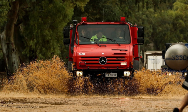 Κακοκαιρία: Oικογένεια Ισραηλινών απεγκλωβίστηκε από τον Λιμνιώνα Πηλίου