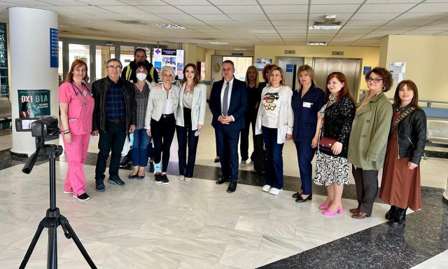 Τα νοσοκομεία Κοζάνης και Γρεβενών επισκέφθηκε η Λίλιαν Βιλδιρίδη