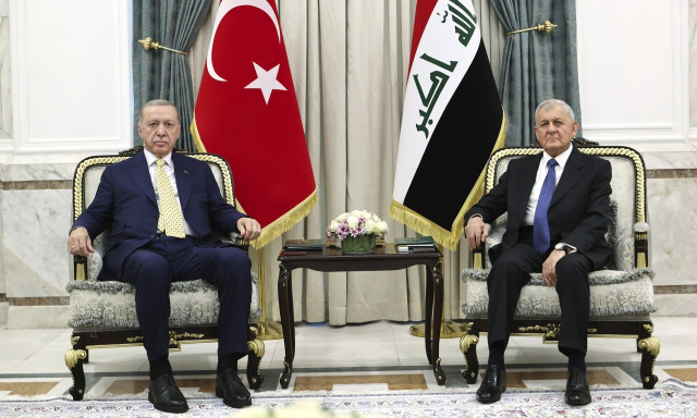 Συνάντηση Ερντογάν με τον Ιρακινό ομόλογό του